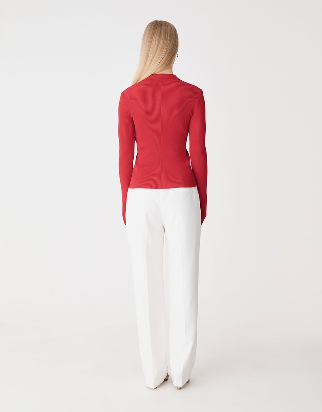 Forcast - Bristol Collared Rib Cardigan