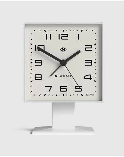 Newgate - Newgate Victor Alarm Clock Pebble White