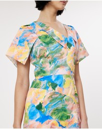 Pink Ruby - Grace V Front Dress
