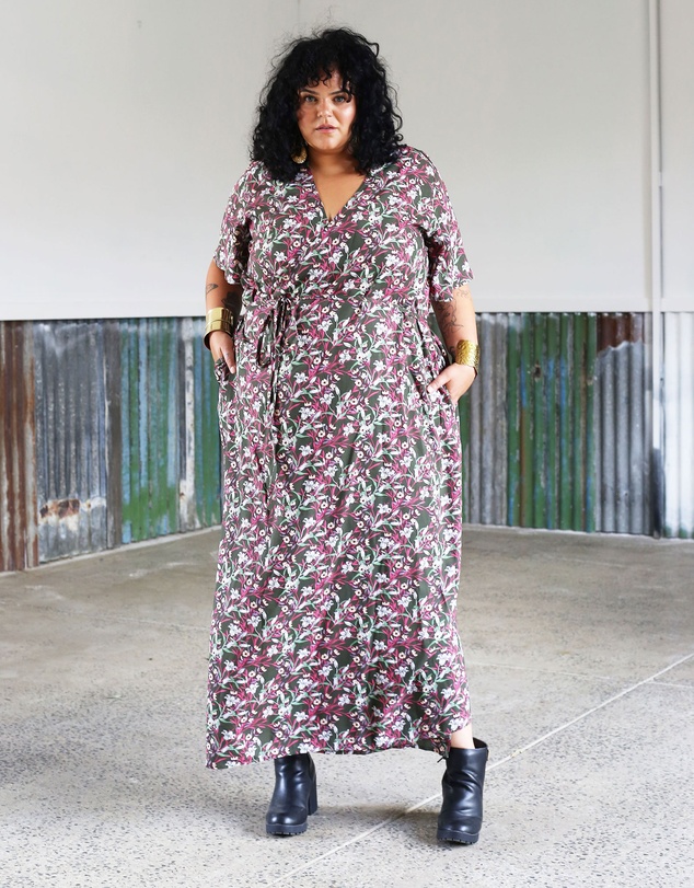 Hope & Harvest - Hadley Maxi Wrap Dress