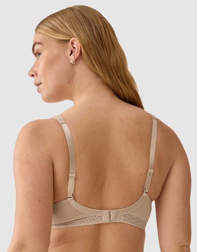 Naturana - Cotton Lightly-Padded Wirefree Cotton T-Shirt Bra