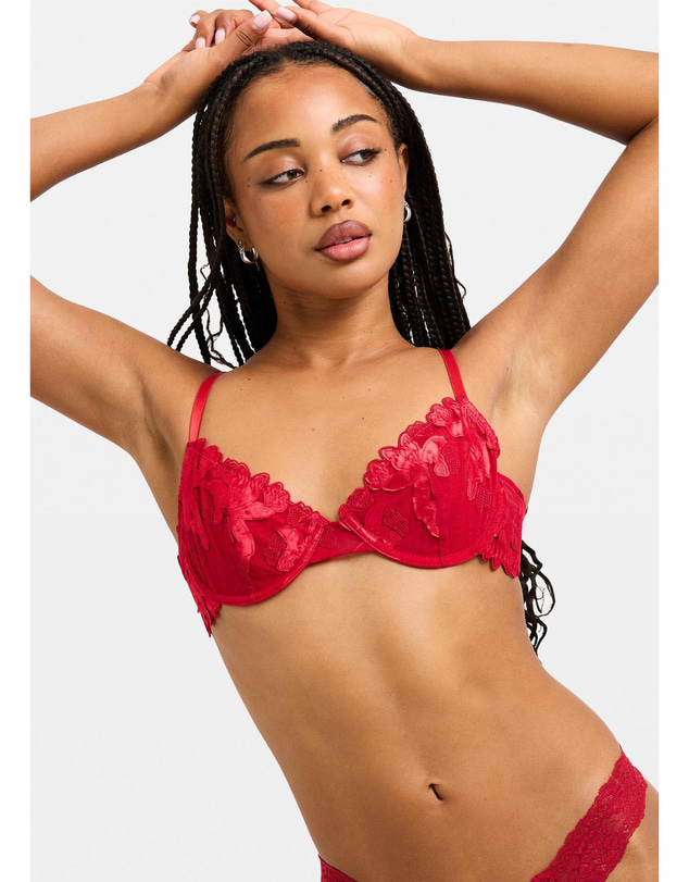 Love Notes - Ebba Embroidery Mesh Underwire