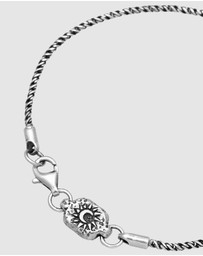 Haze & Glory - ICONIC EXCLUSIVE - Bracelet Men Sacred Sun 925 Sterling Silver