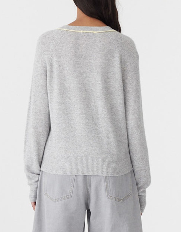 Bassike - Classic Stripe Detail Knit
