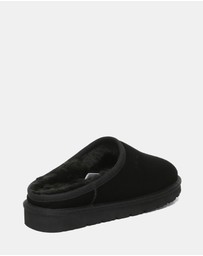 EVERAU - Australian Shepherd Ugg Nano Classic Slipper Cow Suede Upper House Shoes