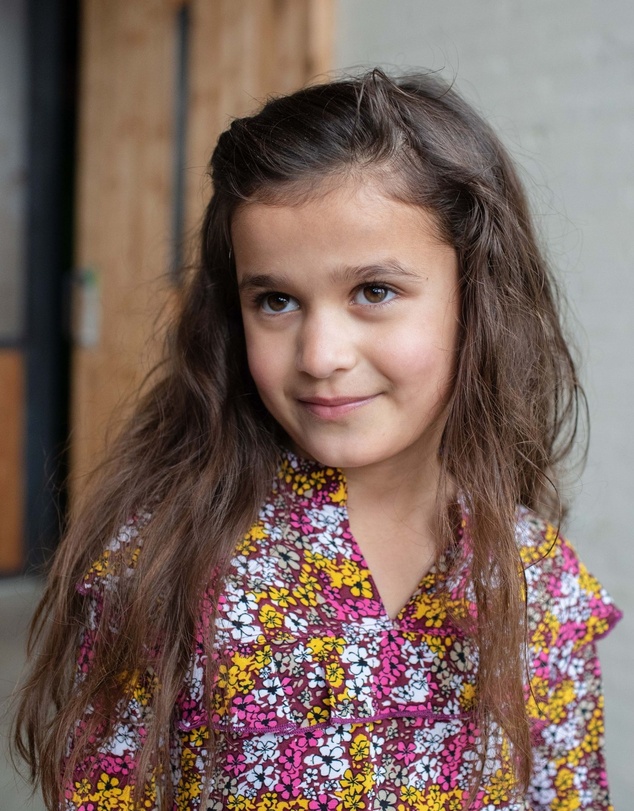 Quapi - Kae Long Sleeve Floral Dress - Kids-Teens