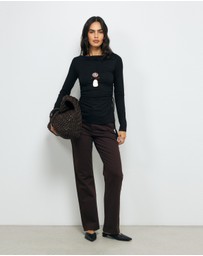AERE - LS Tie Detail Top