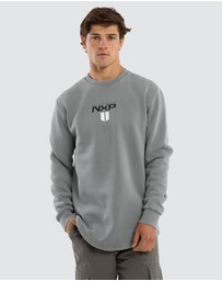 Nena & Pasadena - Crew Dual Curved Sweater