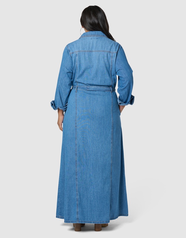 Indigo Tonic - Leah Chambray Maxi Dress
