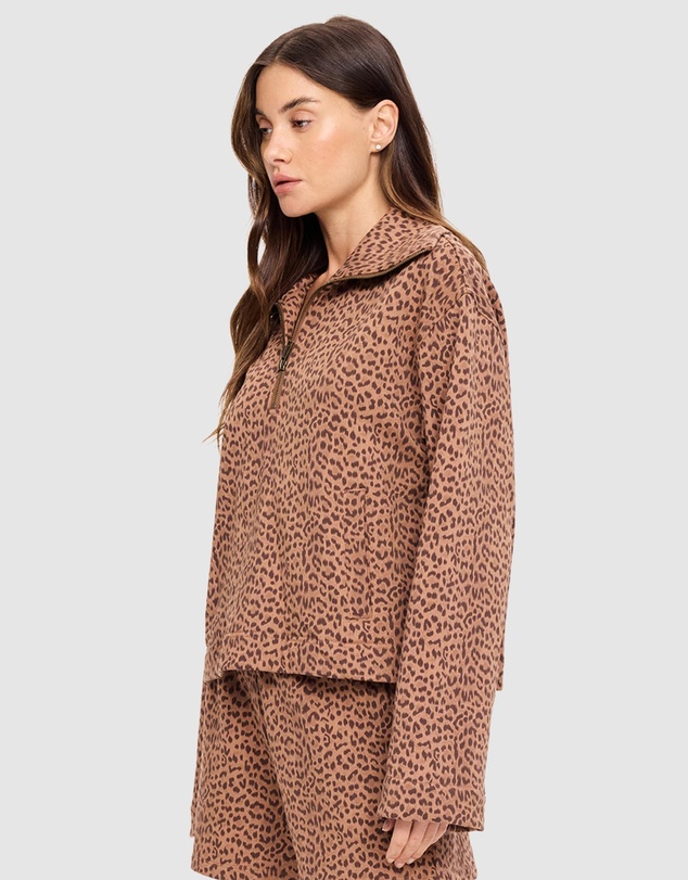 The Upside - Javan Jones Quarterzip Sweat
