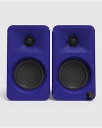 iWorld - Limited Edition - Kanto ORA 100W Powered Reference Desktop Computer Speakers with Bluetooth 5.0 Matte Purple