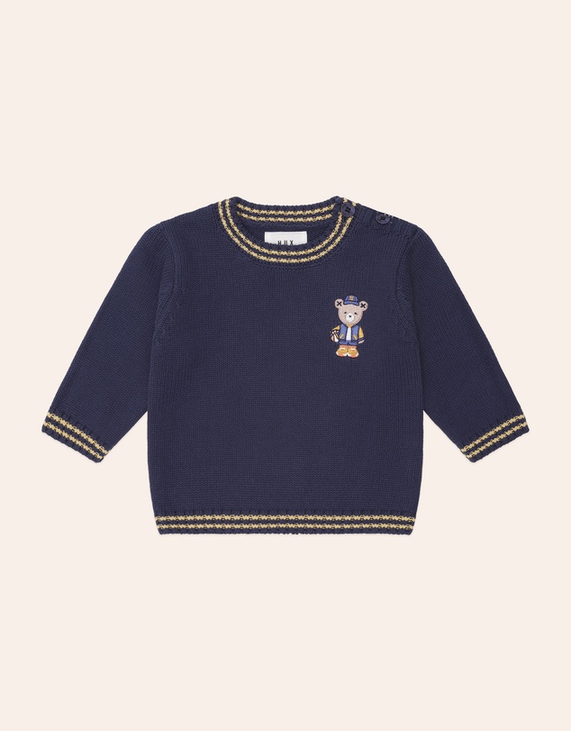 Huxbaby - Baller Hux Tipped Pullover - Babies-Kids