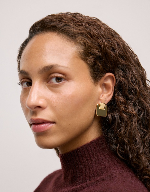 Trenery - Thera Earring in Gold