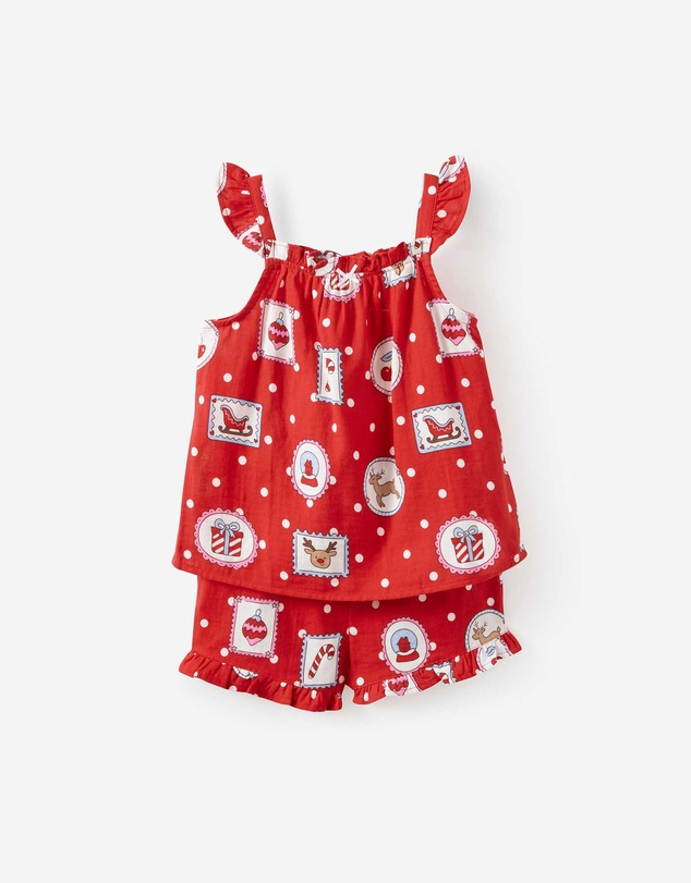 Cotton On Kids - Adults Babydoll Family Christmas Pj Set