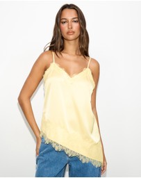 Dazie - Camille Lace Top