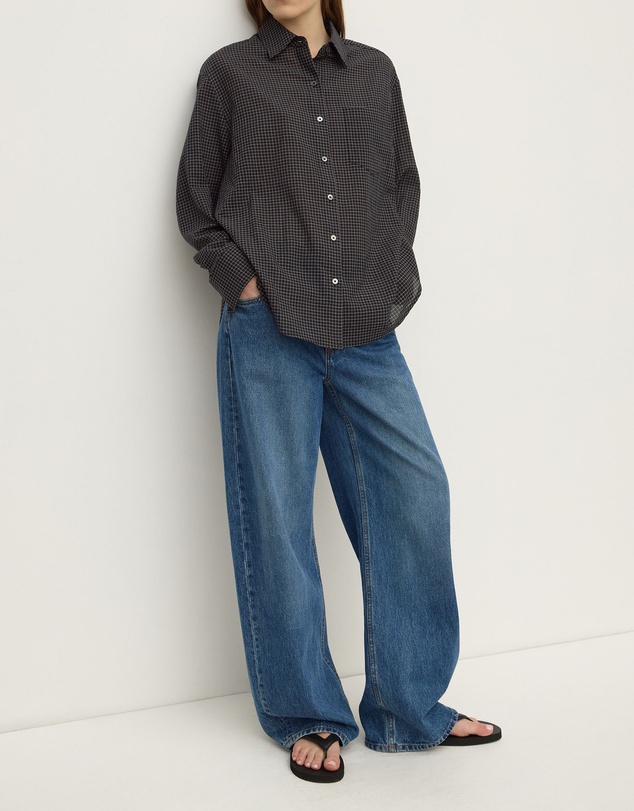 Assembly Label - Iris Check Shirt