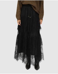 Belle & Bloom - Dreamy Days Lace Tiered Skirt