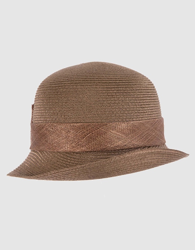Max Alexander - Summer Brown Cloche Hat