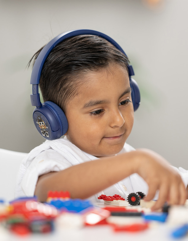 Buddyphones - BuddyPhones POPFun Wireless Headset Deep Blue