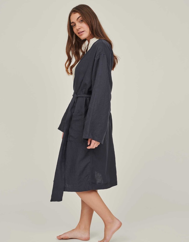 Carlotta + Gee - Linen Robe