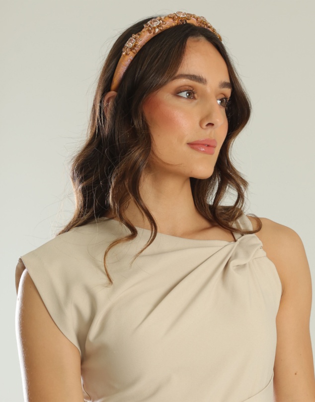 Morgan & Taylor - Soleil Headband in Gold