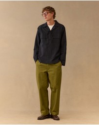 Charlton  - Long Sleeve Camp Collar Shirt