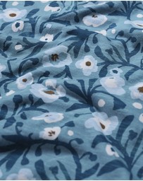 Seasalt - Seasalt Cornwall Blue Wavecrest Shirt in Organic Cotton Jersey