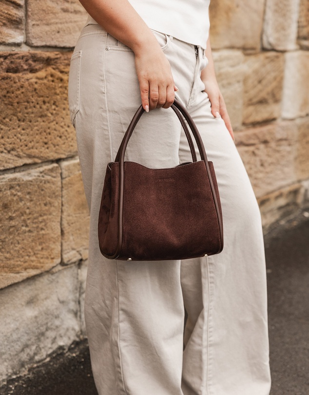 Louenhide - Steffie Suedette Mini Tote Bag