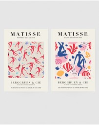 Inka Arthouse - The Dancers Set of 2 by Henri Matisse Art Print
