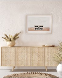 Olive et Oriel - Prada Marfa Art Print