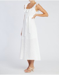 Amelius - Bohdi Linen Midi Dress