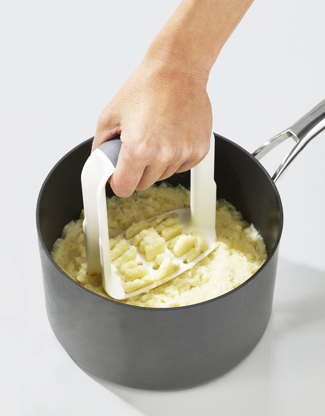 Joseph Joseph - Easy-Mash™ Ergonomic Potato Masher (White)
