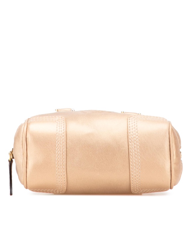 Pre-Loved by Azura Reborn - Pre-Loved loewe Structured Leather Top Handle Handbag Everyday Essential Accessory