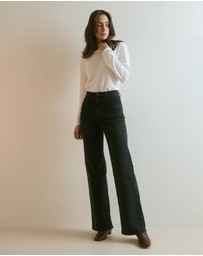 Outland Denim - 32in Cindy High Bootleg Jeans