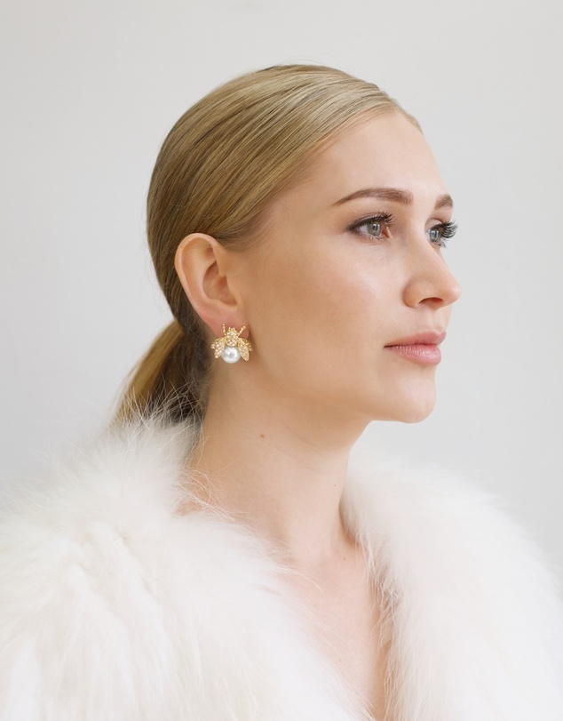 Stephanie Browne - Bumble Bee earrings