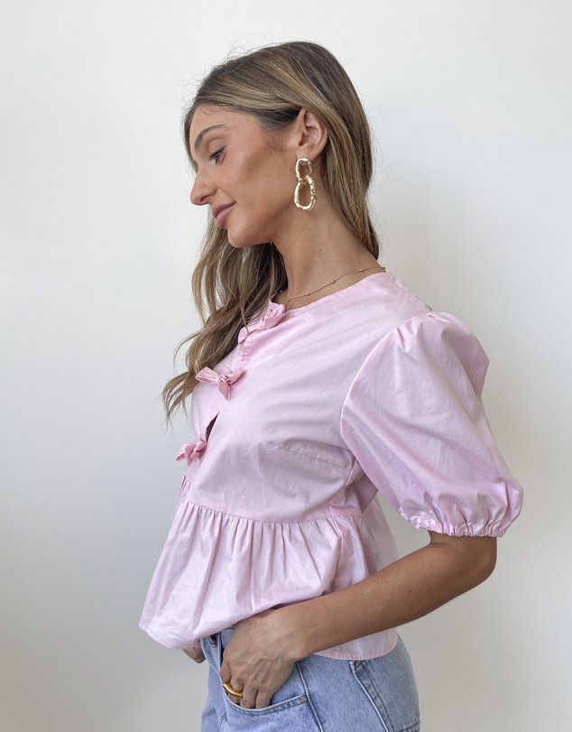 Esther & Co - Rayanna Top - Pink