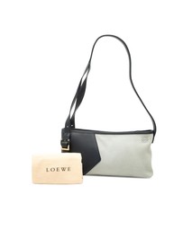 Pre-Loved by Azura Reborn - Pre-Loved Suede Anagram Switching Shoulder Bag