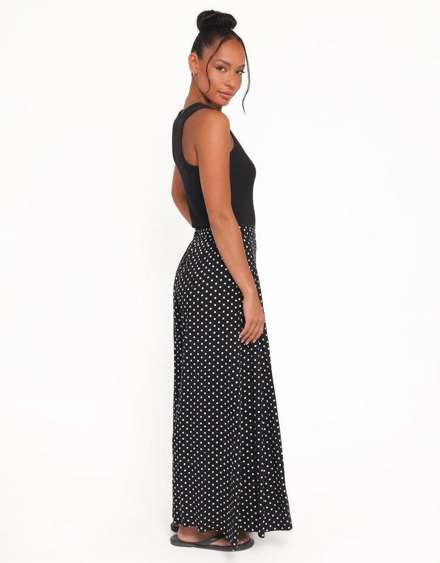 Petal & Pup - Neveah Pant - Black Polka Dot