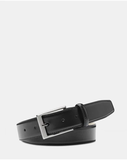 Buckle - Royce Deluxe. Australian Made Classic Leather Belt. 35mm width.