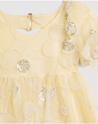 Bardot Junior - Jamie Flower Heart Mini Dress - Kids-Teens