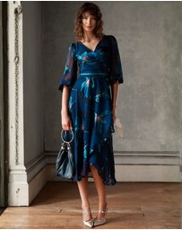 SACHA DRAKE - Pendulum Wrap Dress