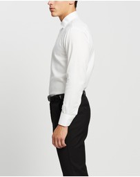 Van Heusen - Euro Tailored Fit Herringbone Shirt