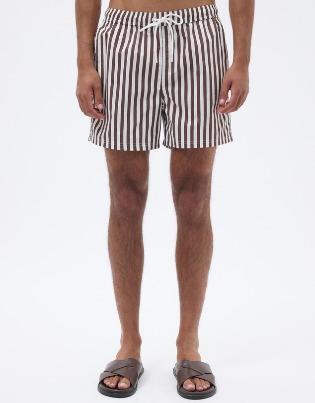 AERE - Stripe Swim Shorts