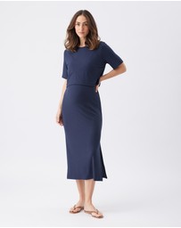 Ripe Maternity - Ivy Rib Nursing Dress