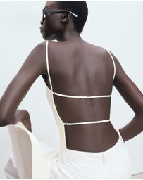 M.N.G - Open-Back Top