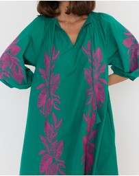 ALEXANDRA - Lindox Dress Green