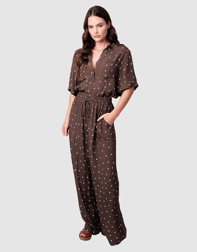 UNE PIECE - Short Sleeve Button-Up Shirt