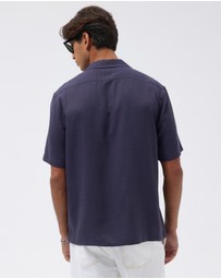 AERE - Saltair Linen Blend Shirt