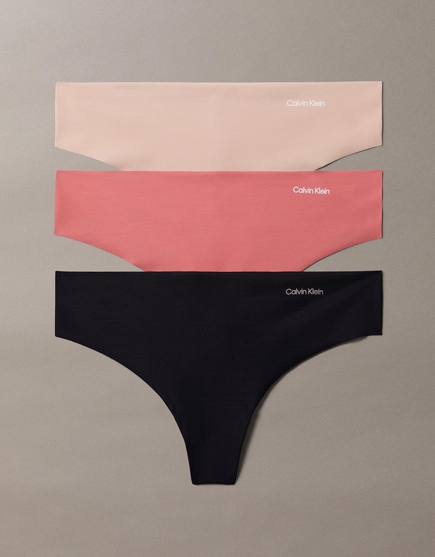 Calvin Klein - 3-Pack Invisibles Micro Thong