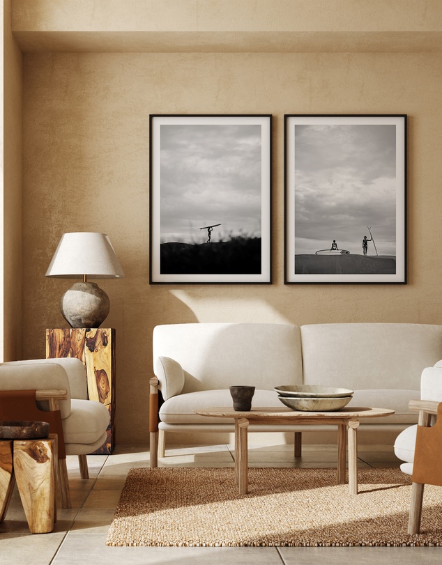 Olive et Oriel - Summer Storm I by Mario Stefanelli Art Print